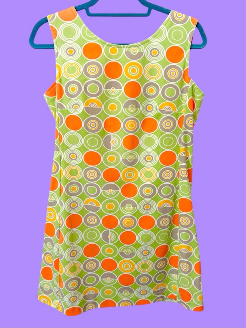 Vintage 90s mod dot dress